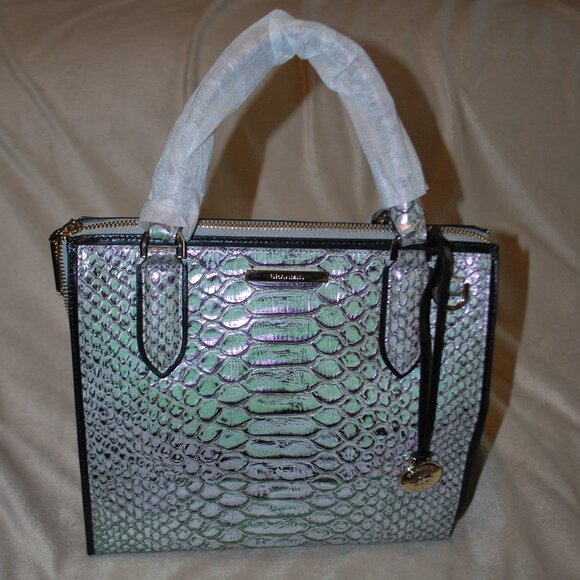 NWT Brahmin Small Caroline & Ady Wallet in Mulberry Potion - Picture 2 of 11